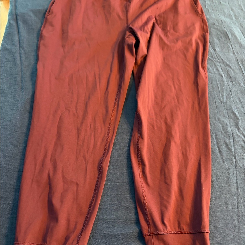 Tek Gear Purple/Maroon Activewear with cuffed ankles Women's XXL